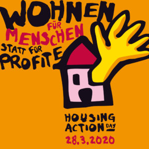 28 maart 2020: Wonen voor mensen, niet voor de winst!
